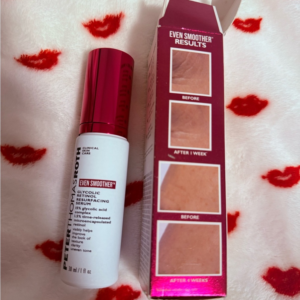 Peter Thomas Roth Even Smoother Glycolic Resurfacing Serum - White and Red
